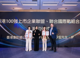 联合国际与香港上市100强企业联盟正式签署战略合作协议